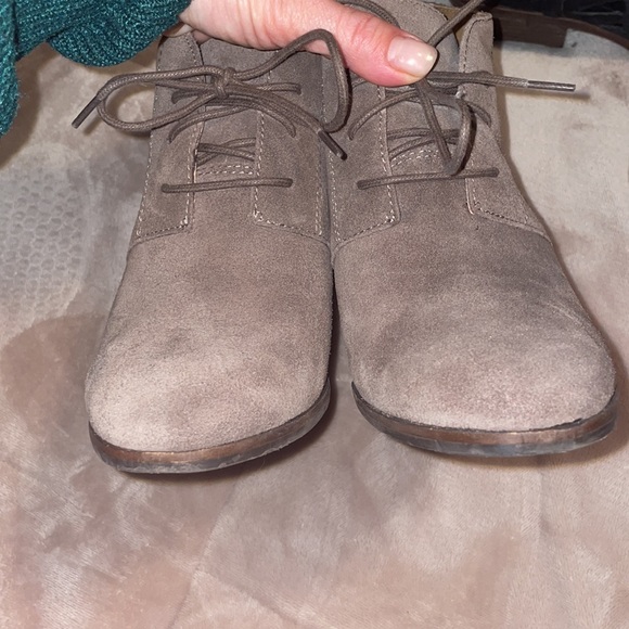 Mini booties Wedge, suede - Picture 5 of 5